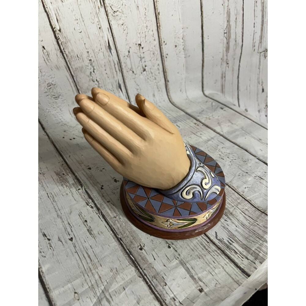 2010 Jim Shore To Thee I Pray Praying Hands
